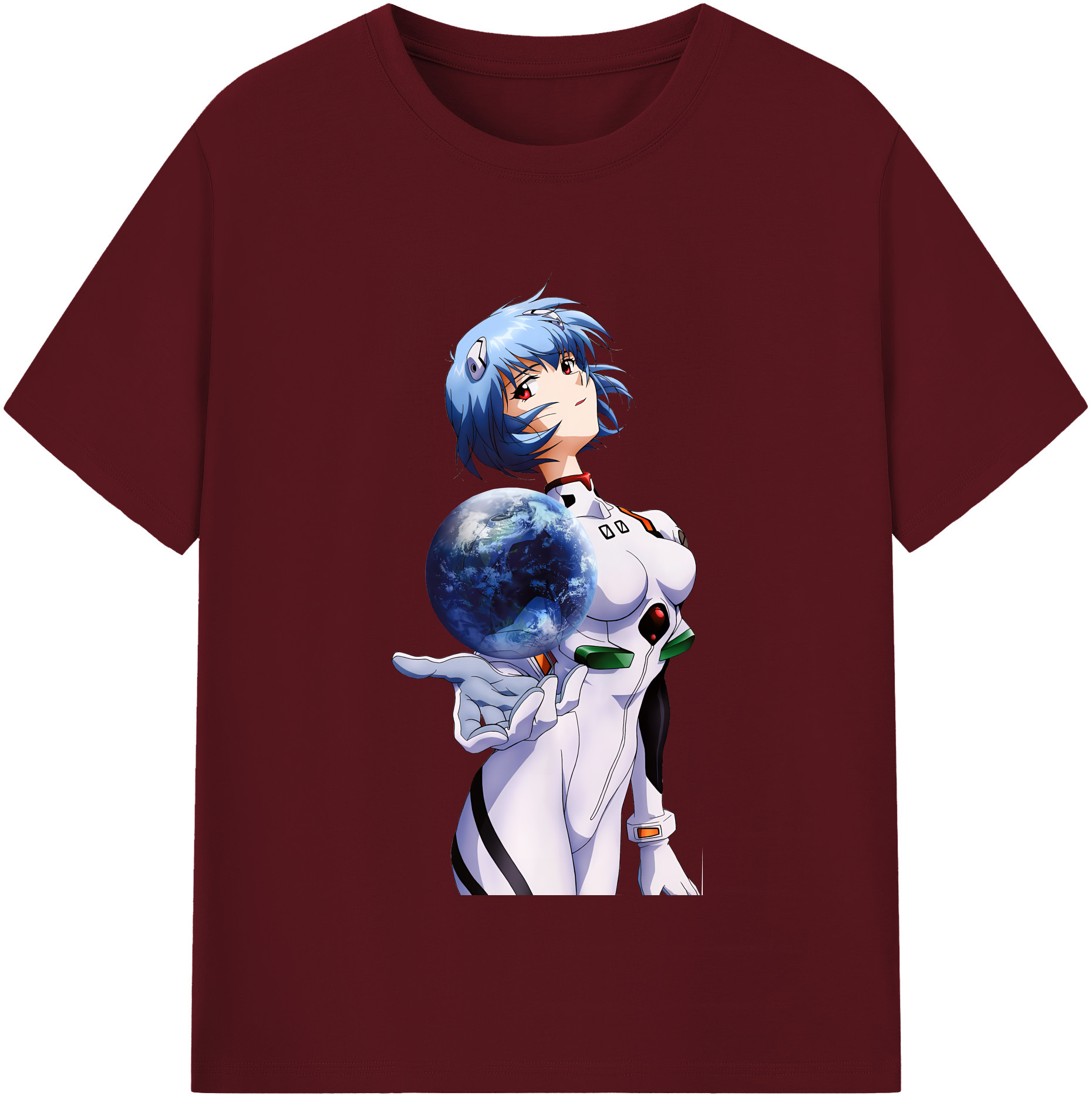 （画像用） EVA 新世紀エヴァンゲリオン 綿100％半袖Tシャツ（フロントプリント）